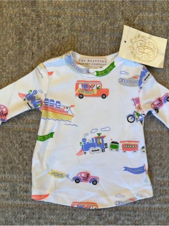 The Beaufort Bonnet Company Other - NWT TBBC Beaufort Bonnet Company travel bon voyage Print Doll Dress